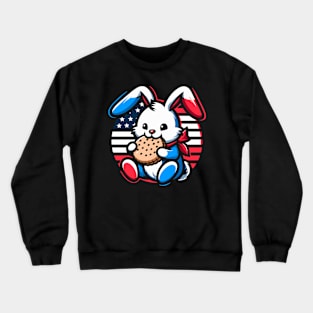 Rabbit-taste the biscuit Crewneck Sweatshirt